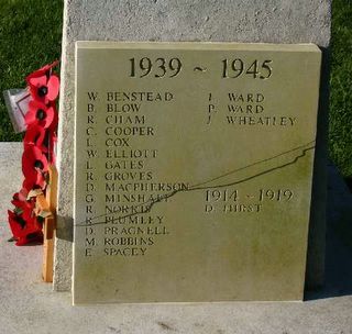Carisbrooke War memorial