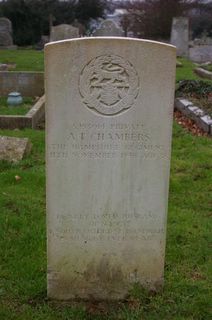 Newport Borough Cemetery : A T Chambers