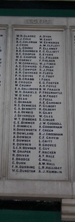 Newport : Drill Hall Isle of Wight Rifles Memorial Panel