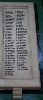 Newport : Drill Hall Isle of Wight Rifles Memorial Panel