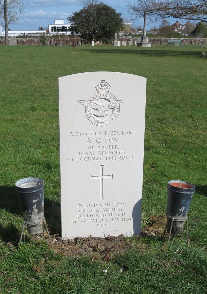 Parkhurst Military Cemetery : A C Cox