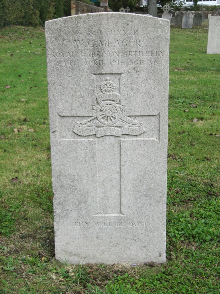 Parkhurst Military Cemetery : W C Meager
