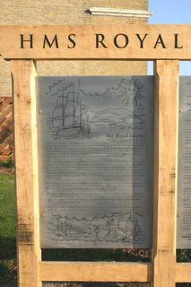 Ryde Royal George memorial 1782