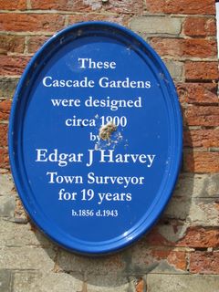 Ventnor : Edgar J Harvey plaque