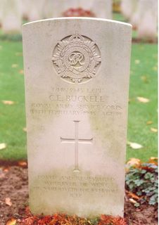 Charles Buckell - gravestone
